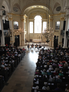 June 7th 2013,“Quarteto Tau and Luca Luciano” at “St Martin in the Fields - London” 