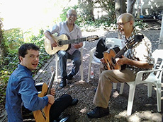 Paulo Bellinati Trio na casa de Yaya, São Paulo em 16 de março de 2014 foto: Jacqueline Nogueira