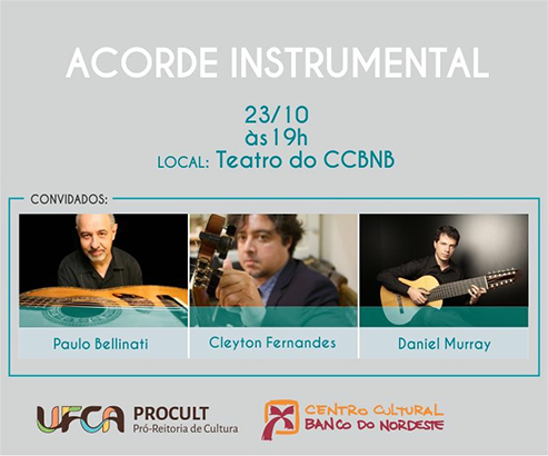 Acorde Instrumental com Paulo Bellinati, Cleyton Fernandes e Daniel Murray