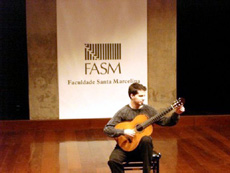 Daniel Murra em Recital na Faculdade Santa Marcelina - SP