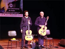 Daniel Murray e Paulo Bellinati no Festival Internacional de Violão - 2006