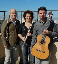 Gustavo Barbosa-Lima, Sarah Hornsby e Daniel Murray - foto: Henrique Vasconcellos