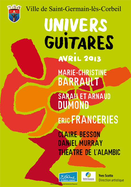 Festival "Univers Guitares" em Saint-Germain-lès-Corbeil - France