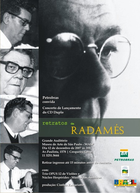 Retratos de Radamés - Lançamento